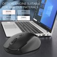 thumbnail image 5 of Wireless Mouse, 2.4G, Silent, USB Nano Receiver, for Laptop, Chromebook, PC, Mac, Windows and School Work (Black), 5 of 9
