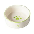 thumbnail image 1 of Cuencos elevados de cerámica para perros o gatos pequeños, cuenco para comida para mascotas, 1 of 5