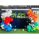 thumbnail image 5 of Yanonmyfd 10 Pack 18 Inch Blue Soccer Foil Balloons Football Helium Metallic Mylar Balloons for Birthday Party Sports Theme World Cup Party Decorations,18 Inch White Baseball, 5 of 14