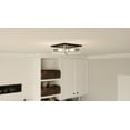 thumbnail image 2 of Quoizel Brunson 4-Light Ceiling Light in Brushed Nickel, 2 of 7