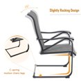 thumbnail image 3 of Sophia & William 2-Piece Patio Dining Chairs Steel Frame with E-coating - Gray, 3 of 6