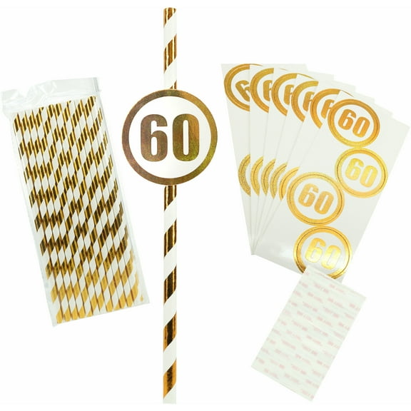60 - 24 Pack Party Straws