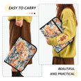 thumbnail image 4 of Organ Folder 14.2 x 0.8 x 10.6 Inches 13 Separate Pockets A4 Size Documents Folder A Sort Storage File Manager For The Home Office Orange Chrysanthemum Seamless, 4 of 7