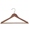 thumbnail image 1 of Proman Products KSA9039 Léger Bois de Noyer Kascade Cintre, 1 of 1