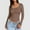 Coffee, variant on Tops for Women Plus Size Trendy Women’S Slim Tops Long Sleeve Round Neck Crop Top Tee Shirt Basic Solid Tight Slim fit Cropped Shirt Workout Yoga Long Sleeve Shirts Crop Tops Basic Slim fit T Shirts