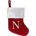 thumbnail image 1 of Holiday Time Mini Monogram Stocking, N, 1 of 4