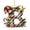 Christmas Elf #B, variant on FACESOW Acrylic Letter Ornament for Christmas Tree, 3.15 Inches Alphabet Hanging Decoration for Personalized DIY Xmas Pendant, Display on Wall Door Window and Home Festive Decor, J Style