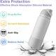 thumbnail image 3 of piezas de bota de silicona para botella de agua de 40 oz, funda antideslizante protectora para la parte inferior de botellas de acero inoxidable FreeSip, Twist y Flip, apta para lavavajillas, 3 of 3