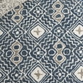 thumbnail image 6 of SAFAVIEH Micro-Loop Aditya Geometric Area Rug, Navy/Ivory, 4' x 6', 6 of 7