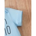 thumbnail image 5 of Newborn Infant Short Sleeve Romper "IF MY MOM SAYS NO" Graphic Crew Neck Bodysuit Onesies For Baby Girls And Boys Toddler Summer Clothes, 5 of 5