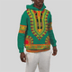 thumbnail image 4 of Sudadera con capucha y estampado de bandera de Camerún vintage para hombre, estilo hip hop, estilo africano, 4 of 5