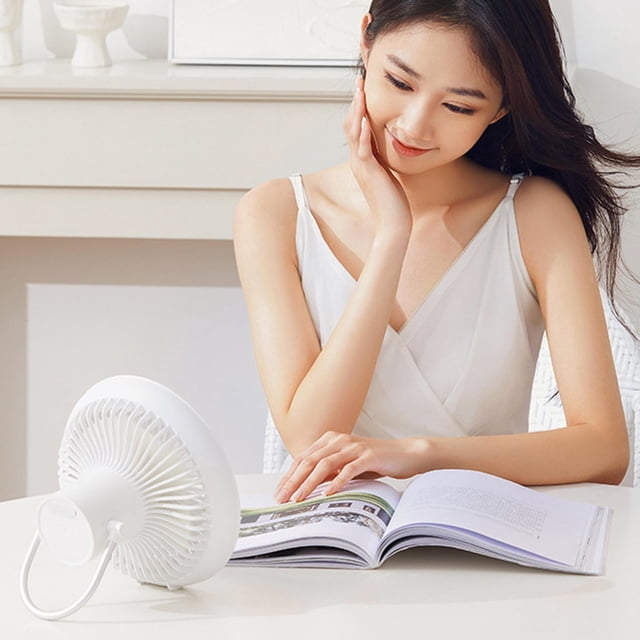 Ventilador de Multifunción para Acampar Libre, Recargable para Dormitorio blanco Macarena ventilador portátil al aire libre