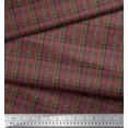 thumbnail image 3 of Soimoi Cotton Duck Fabric Plaid Check Printed Fabric 1 Yard 42 Inch Wide, 3 of 3