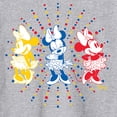 thumbnail image 3 of Disney - Mickey & Friends - Minnie Mouse - Sunburst of Colors - Men's Long Sleeve T-Shirt, 3 of 5