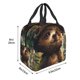 thumbnail image 3 of Easygdp Jungle Hat Bear Bolsa Térmica Premium - Tela Oxford Impermeable, Gran Capacidad, Bolsillo Frontal, Unisex para Trabajo, Escuela, Actividades al Aire Libre y Picnics, 3 of 8