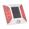 thumbnail image 2 of Solar Deck Light 6LED Solar Powered Driveway Light Highway Double Sided Reflective Lamp Red, 2 of 22