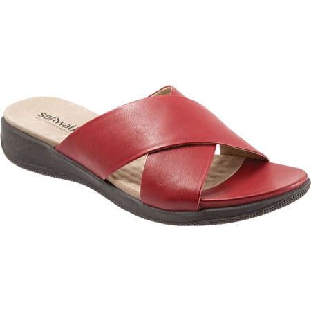 SoftWalk - softwalk women's tillman dress sandal, red, 10 n us ...