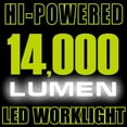thumbnail image 2 of POWERSMITH PWLD140T 14000 Lumen LED Work Light with Stand All Metal 60" Telescoping Tripod Sealed Power Switches 5 Year Warranty, 2 of 7