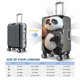 thumbnail image 4 of Fotbe Cartoon Pandas Basketball Funda Protectora para Equipaje, Antirrayones y Resistente a la Suciedad, Compatible con Maletas de 18 a 32 Pulgadas-Medium, 4 of 7