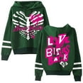 thumbnail image 4 of AJ Lee Merch Fans Unisex Hoodie – Pocketless Streetwear Pullover Sweatshirt with Parallel Sleeves for Wrestling Fans and Supporters, 4 of 6