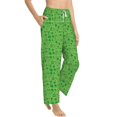 thumbnail image 2 of Xecao St Patrick's Day Women's Straight Lounge Pajama Pants: The Epitome of Relaxed Sleepwear, 2 of 9