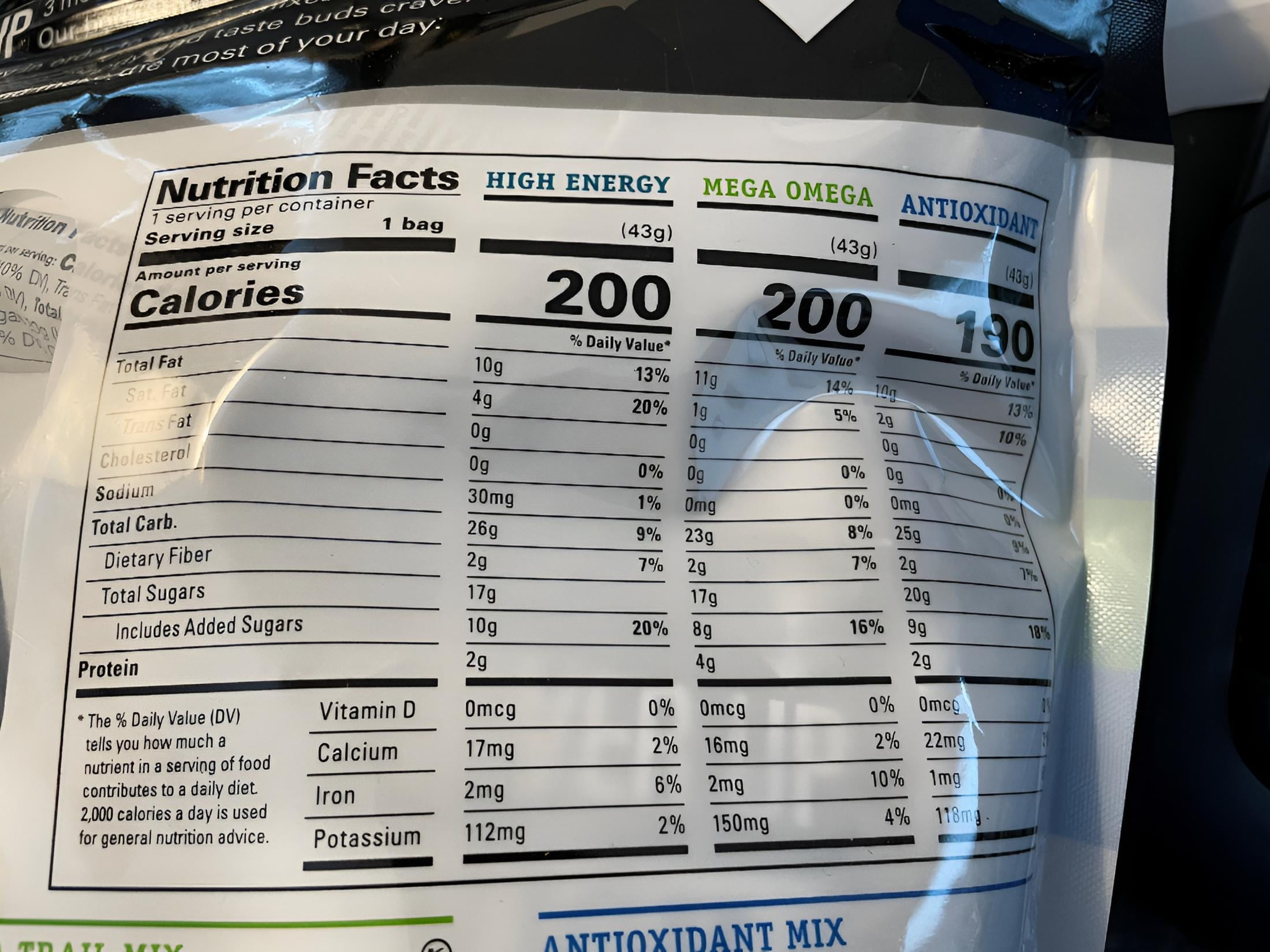 Power Up - 24ct Bag, 1.5oz Packs - Variety Pack