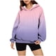 thumbnail image 5 of Ailaofu Hoodies for Women Tie Dye Oversized Sweatshirt Plus Size Loose Fit Cute Hoodie Fall Pullover with Pocket, 5 of 7