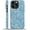 Blue Paisley, variant on Case for iPhone 17, Hybrid 2-Layer Case, Military-Grade Protection Durable Shockproof Anti-Scratch Phone Cover, Vintage Rose Dream