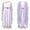 A Lavender, variant on iiniim Girls Sleeveless Gown Tulle Princess Dress Performance Light Blue 8