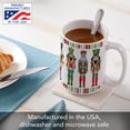 thumbnail image 2 of Highland Home Holiday Nutcrackers 15 oz. Decorative Ceramic Mug, 2 of 6