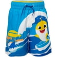 thumbnail image 4 of Baby Shark by Pinkfong Toddler Boys Short Sleeve Rash Guard Swim Set, 2-Piece, Size 2T, 4 of 5