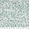 thumbnail image 5 of Better Homes & Gardens 100% Cotton Ditsy Leaf Teal, 2 Yard Precut Fabric, 5 of 6
