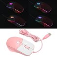 thumbnail image 3 of Ratón Para Juegos, Ratón Con Cable Ergonómico Y Aerodinámico Cool RGB 6 DPI Para Oficina Para El Hogar, 3 of 7