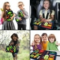 thumbnail image 2 of TenFans Busy Board - Dinosaur Montessori Toys for 3 4 5 Year Old - Sensory Toys for Autistic Children - Toddler Travel Toys - Busy Book for Toddlers Activities as Boys Girls Gift, 2 of 6