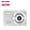 白色, variant on Mini Portable High Definition 1080P Digital Camera For Students Campus Use CCD Retro Style Compact Size Camera With USB2.0 Interface