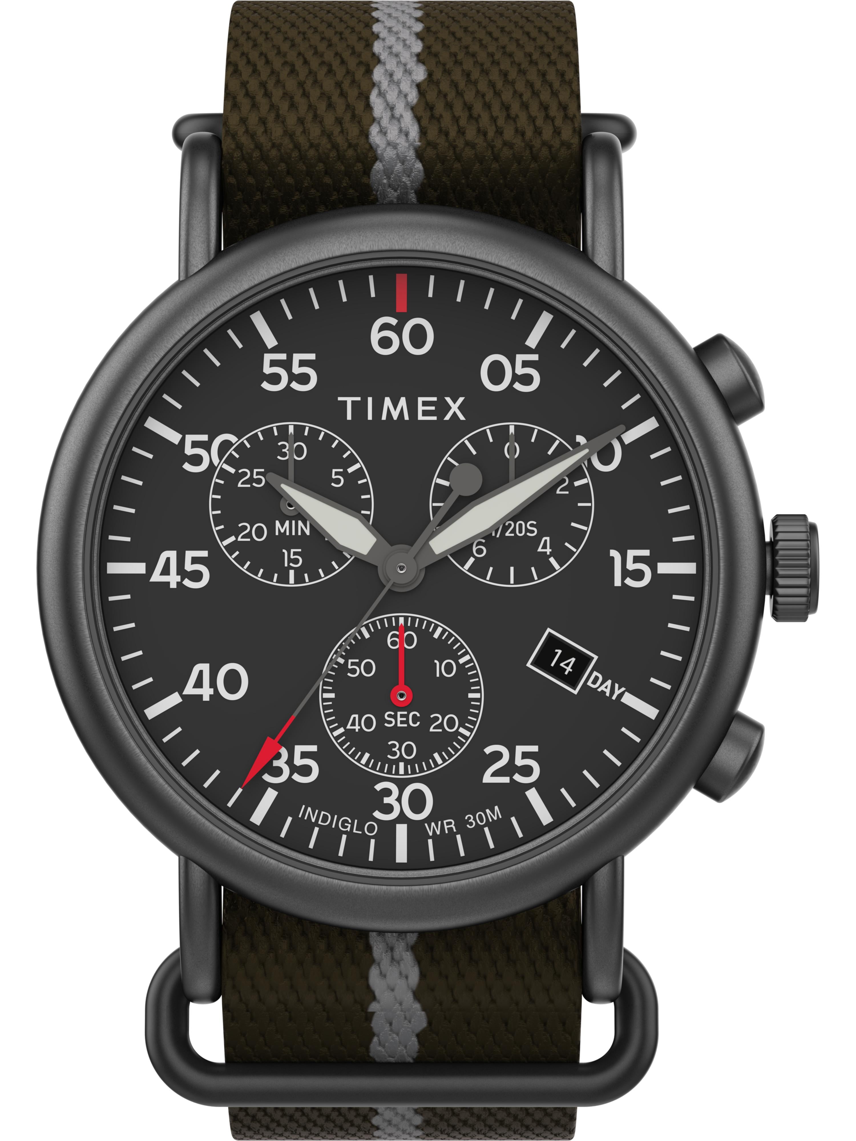 Timex Men's Weekender Chronograph 40mm Double-Layered