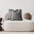 thumbnail image 6 of Pklyzj Pillow Covers 1Pack Bohemian Wind Washed Cotton Tassel Solid Color Pillow Set Living Room Sofa Lumbar Cushion Cushion Bedroom on Clearance, 6 of 6