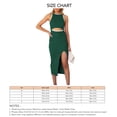 thumbnail image 3 of Vestido ajustado con cintura recortada,Vestido sin mangas para mujer con cintura Vestido con corte en la cintura para mujer Vestido sin mangas con abertura en la cintura Respuesta rápida, 3 of 3