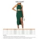 thumbnail image 2 of Vestido Sin Mangas Ahuecado,Vestido Sin Mangas para Mujer,Vestido Envuelto En La Cadera Sin Mangas,Vestido Sin Mangas con Corte En La Cintura,Artesanía Excepcional, 2 of 3