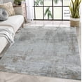 thumbnail image 3 of 8' X 10' Beige Abstract Power Loom Stain Resistant Area Rug, 3 of 4