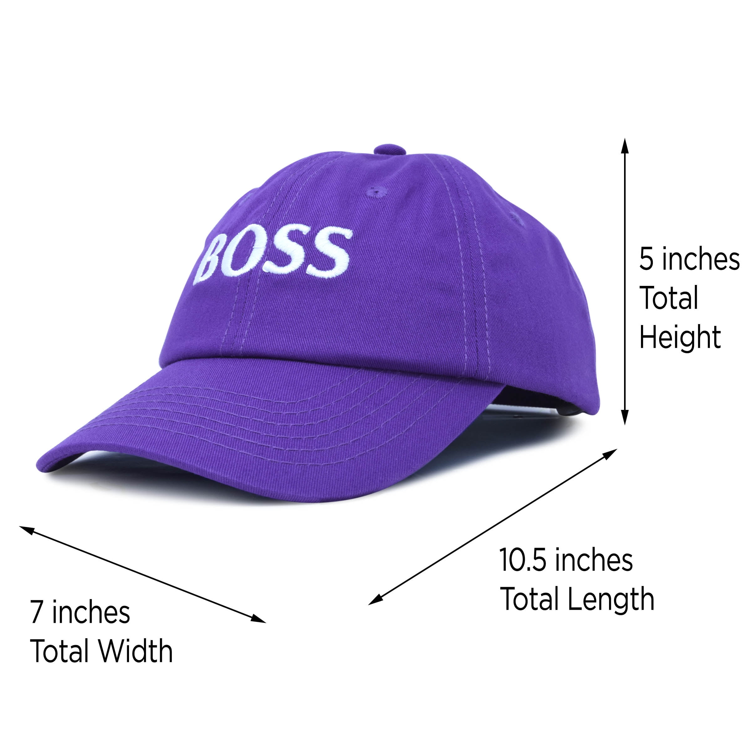 purple dad hat