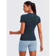 thumbnail image 2 of Remera CRZ YOGA Sin Costuras Transpirable Cuello Redondo Twilight XL, 2 of 6