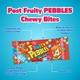 Post Fruity PEBBLES™ Chewy MSF2 Bites Candy Fruity Candy Variety Pack