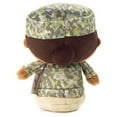 thumbnail image 2 of Hallmark Itty Bitty Green Military Camo African-American Girl, 2 of 4