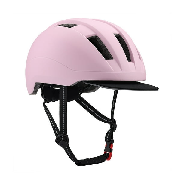 Sonducket Casco de ciclismo Hombre Mujer Cascos de bicicleta Sombrero transpirable multifuncional Suministros de equitación para motocicleta Ciclismo Rosa
