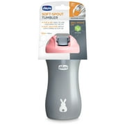 Chicco 12oz. Soft Spout Tumbler, 18m+ Pink, New