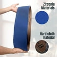 thumbnail image 3 of POWERTEC 3PK 6 x 48 Inch Zirconia Sanding Belts, 36 Grit Belt Sander Sanding Belt for Bench Sander, Belt and Disc sander, Woodworking, Metal Grinding (4648036Z-3), 3 of 6