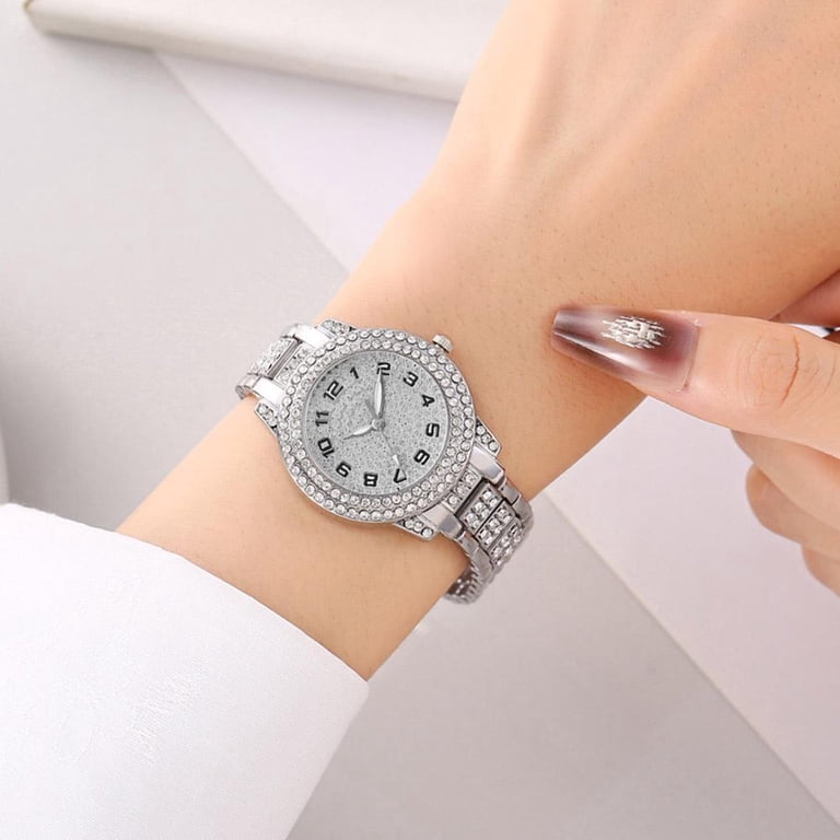 ZOUBAOQ Womens Premium Crystal Accented Bangle Watch and  display picture 3