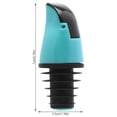thumbnail image 4 of Matsuzay Tapa dispensadora automática de botellas de vinagre a prueba de fugas para vino de oliva y soja Cocina y Comedor Verde, 4 of 6
