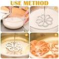 thumbnail image 2 of unbranded De Aluminio Para Frituras Con Mango Utensilio De Cocina Plateado, 2 of 7